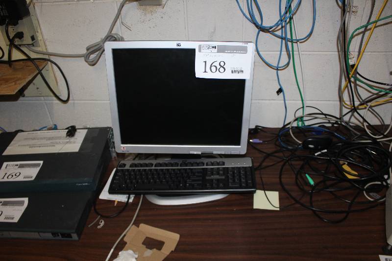 lot 168 image: HP 19in.Flat Screen Monitor