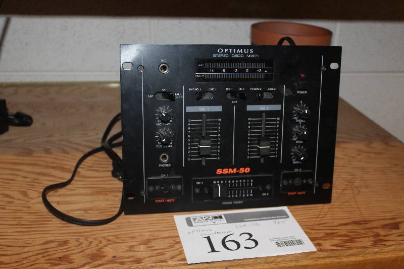 lot 163 image: Optimus Sound Mixer Board