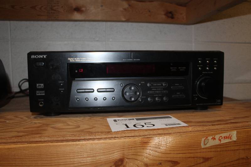 lot 165 image: Sony Digital AudioVideo Control Center