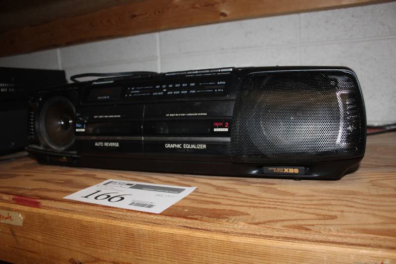 lot 166 image: Panasonic Portable Cassette Player