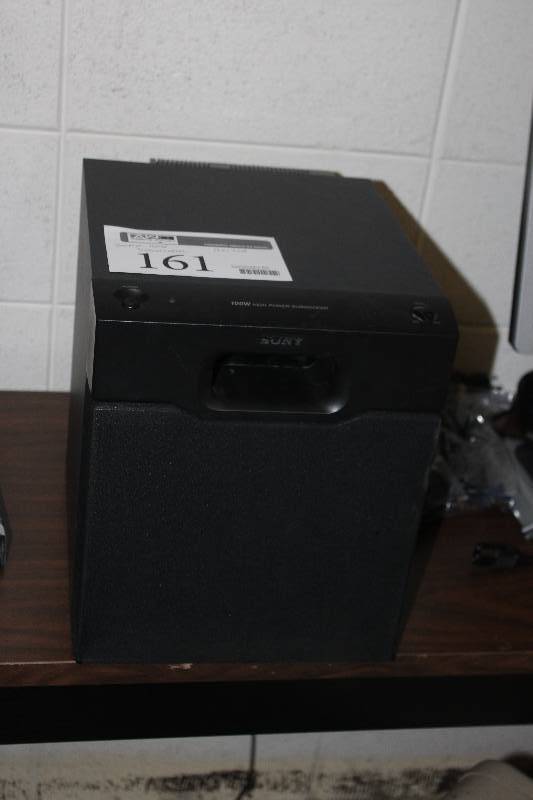 lot 161 image: Sony 100W Subwoofer