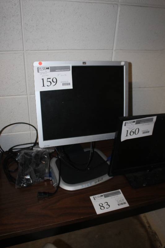 lot 159 image: HP 18in. Flat Screen Monitor