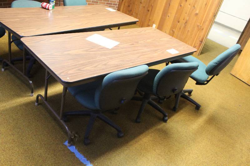 lot 52 image: Conference Table, 3-Chairs