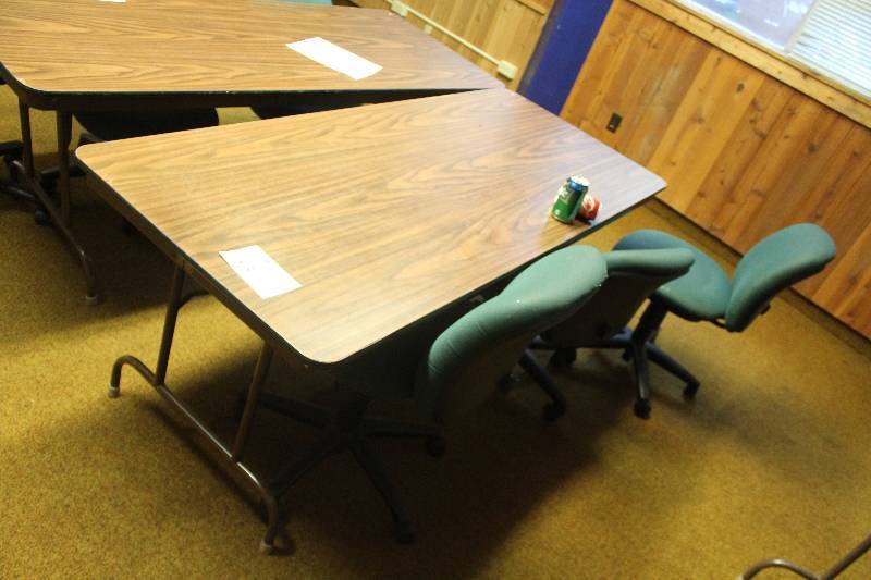 lot 53 image: Conference Table, 3-Chairs