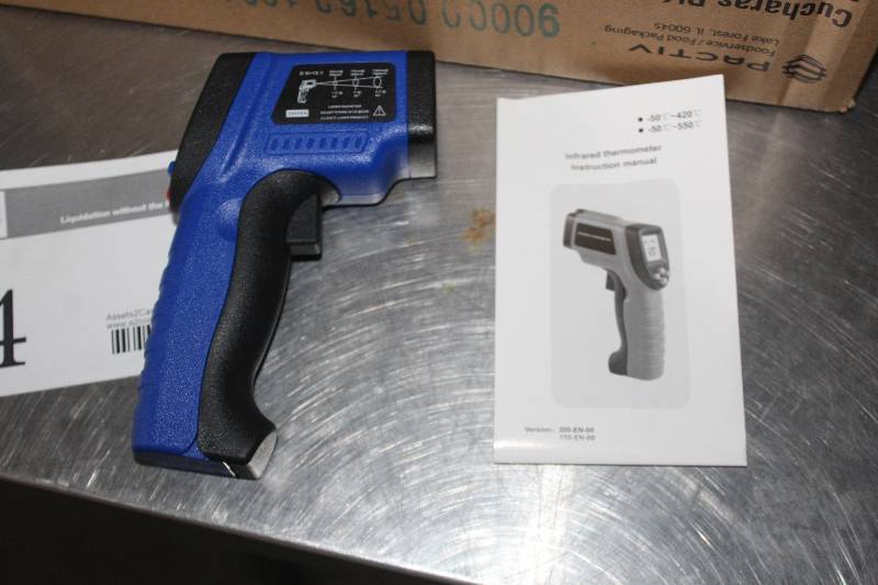 lot 14 image: Albott Infrared Thermometer w Manual