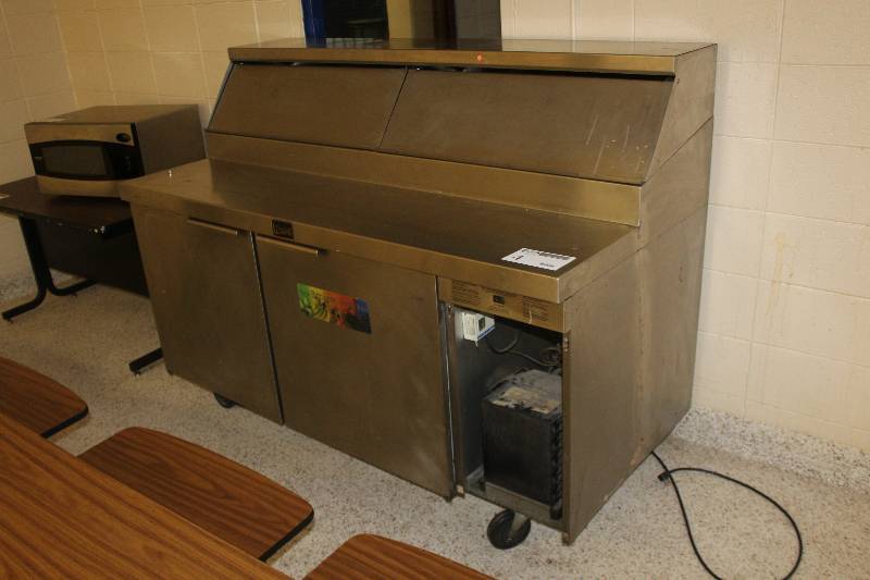 lot 4 image: Randell Commercial Stainless Steel Refrigeration Cart