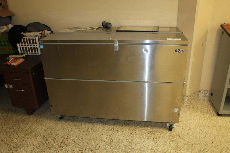 lot 3 image: Norlake Commercial Stainless Steel Refrigeration Cart