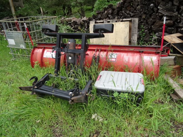 lot 1 image: 102 Western Ultra Mount plow. Curb...