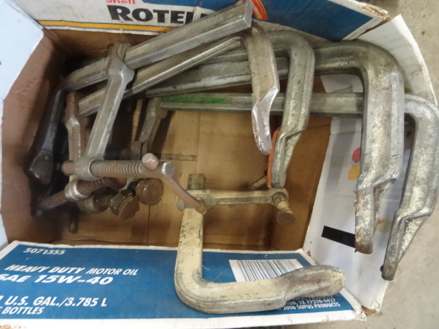 lot 79 image: 6 heavy duty clamps. Bessey. Made i...