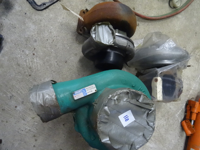 lot 110 image: 3 truck turbos for diesel trucks...