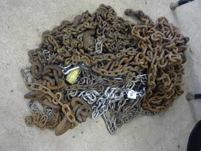 lot 138 image: Misc coil chain...