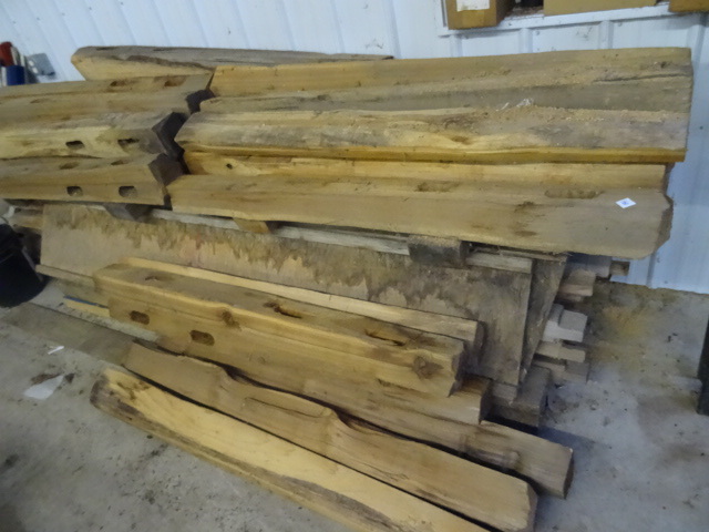 lot 161 image: Cedar fencing. Approx 34 rails. And...
