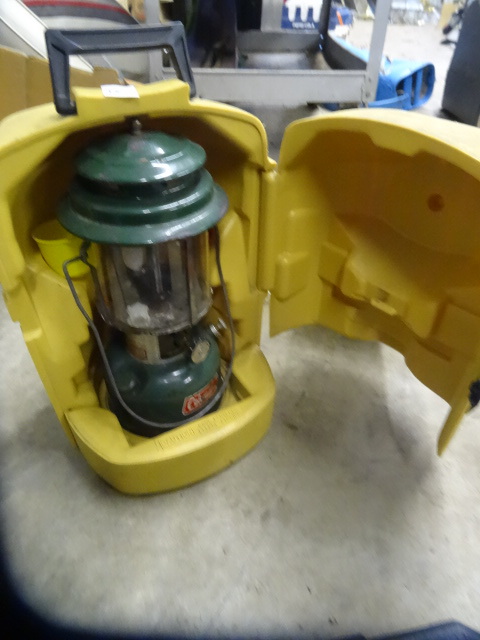 lot 184 image: Coleman white gas lantern...