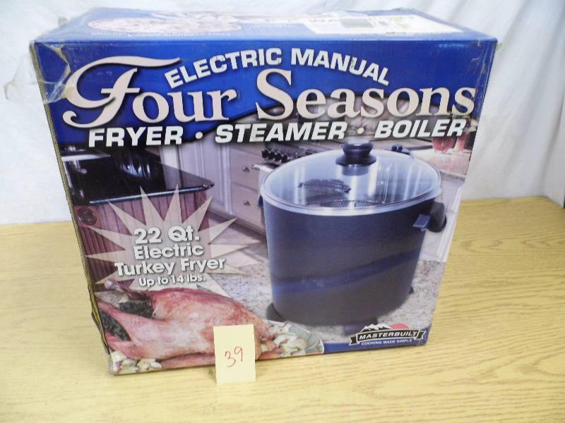 masterbuilt four seasons fryer steamer boiler