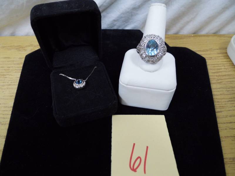 lot 61 image: Necklace w Ring