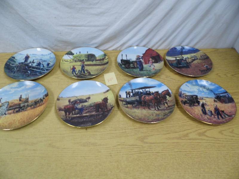lot 140 image: Farming in the Heartland Plates
