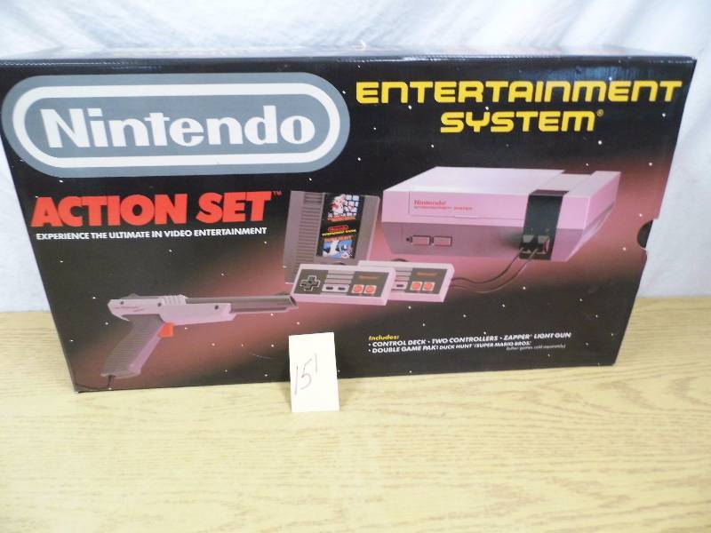 lot 151 image: Original Ninetndo NES