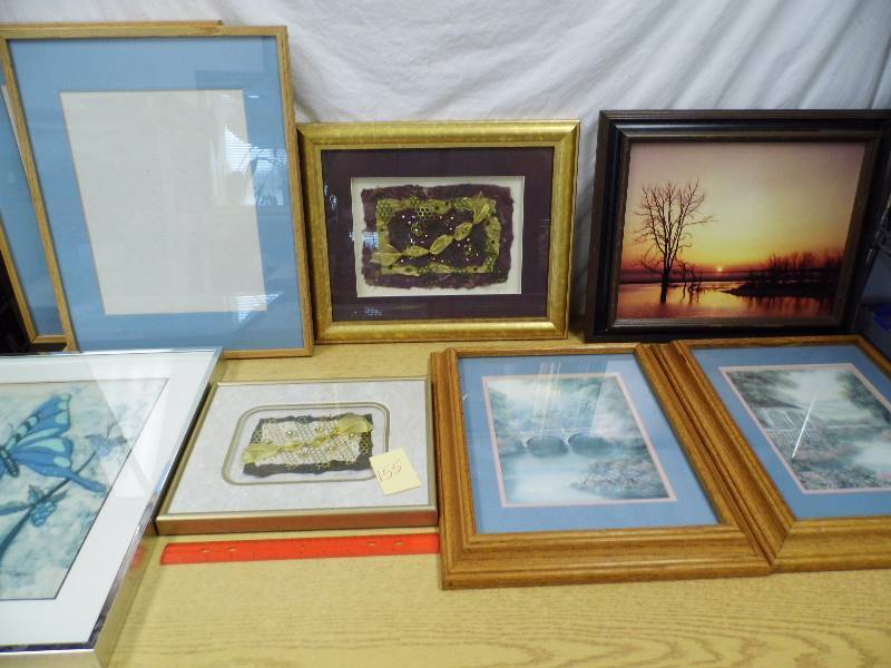 lot 155 image: Pictures and Frames