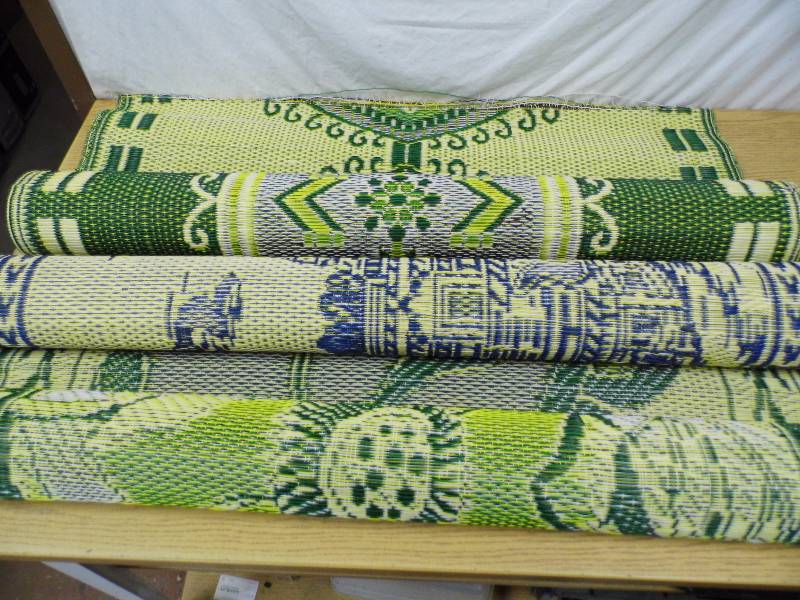 lot 159 image: 3 Plastic Mats