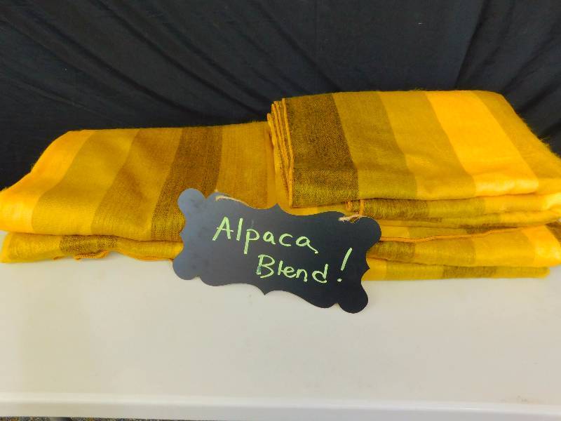(5) New Alpaca Blend Blankets