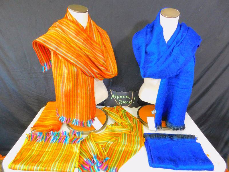 (6) New Alpaca Blend Scarves