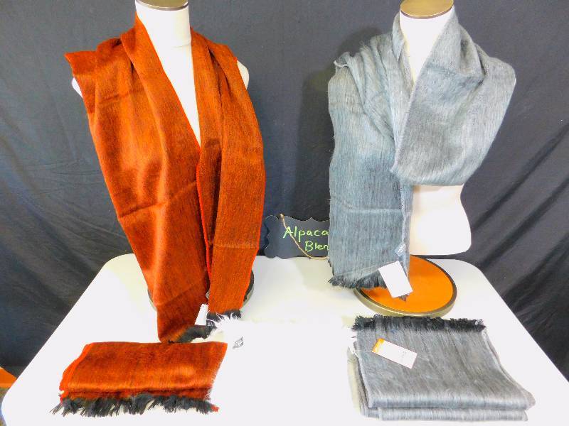 (6) New Alpaca Blend Scarves