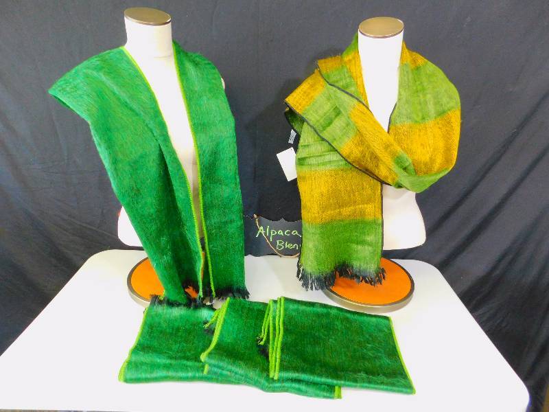 (5) New Alpaca Blend Scarves