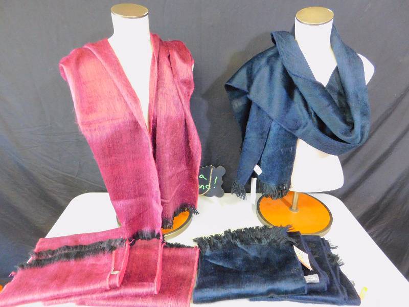 (9) New Alpaca Blend Scarves