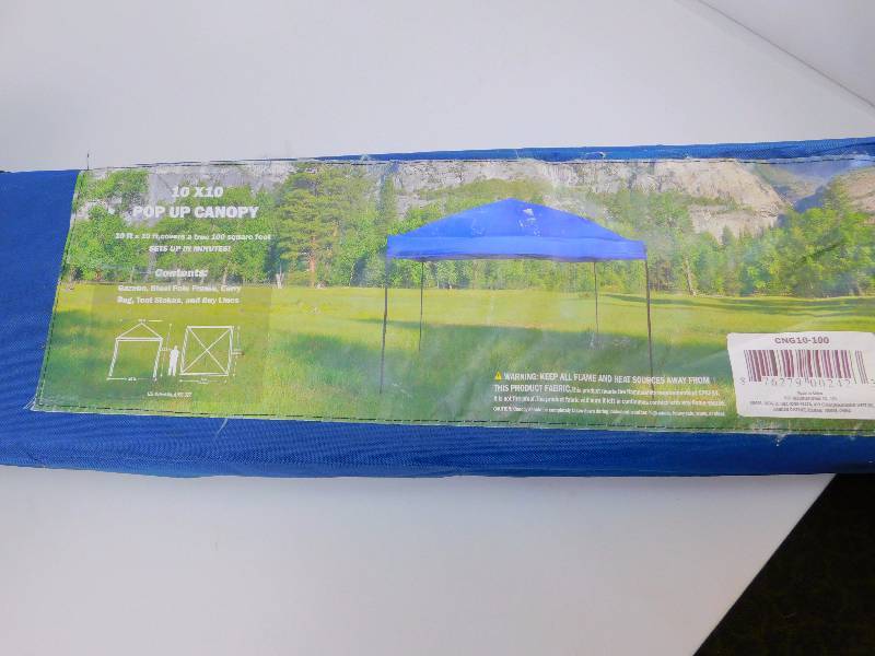 10 by 10 Pop Up Canopy