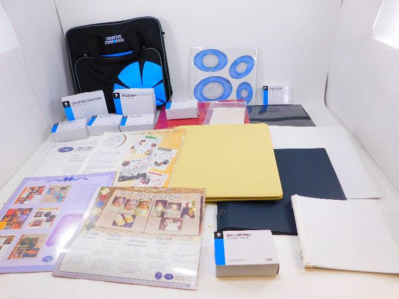 Lot of Creative Memories Scrapbooking Items