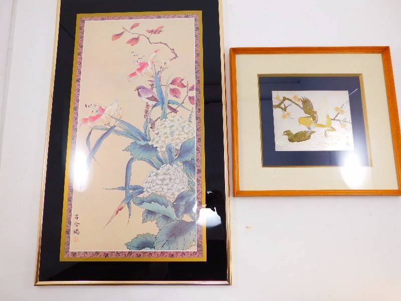 (2) Authentic Japanese Wall Art