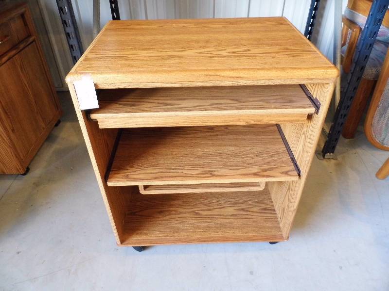 Desk  Computer Workstation on Wheels