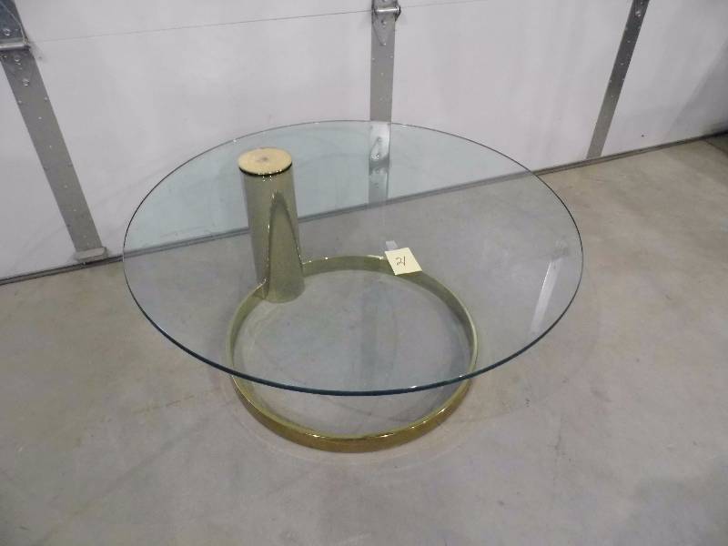 Round Coffee Table - Swivel Top