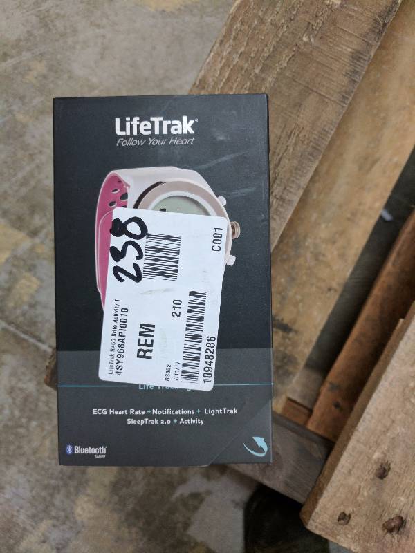 LifeTrak Brite R450 Fitness Watch Pink-White