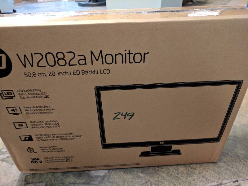 HP 20 720p LED Monitor