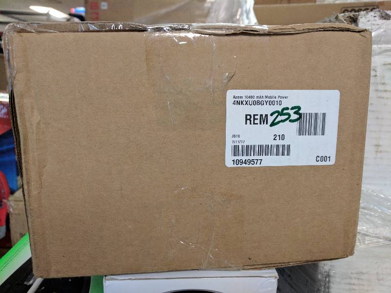 Axess 10,400 mAh Mobile Power Bank with Dual USB