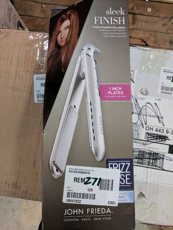 Conair John Frieda Sleek Finish 1 Flat Iron