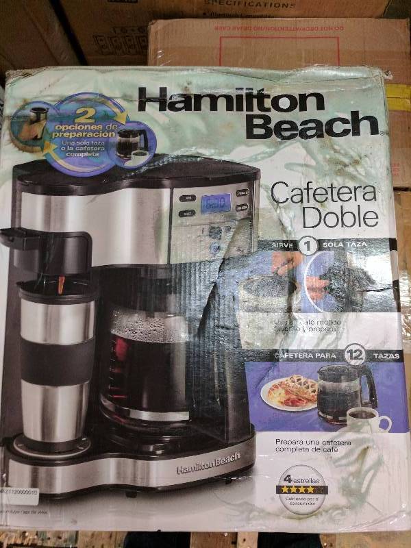 Hamilton Beach The Scoop 12-Cup 2-Way Brewer