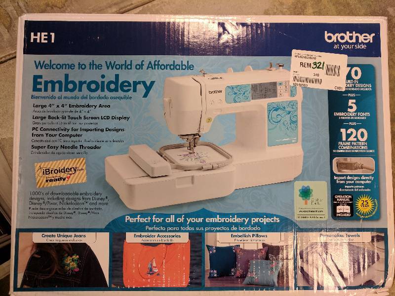 Brother Computerized Embroidery Machine