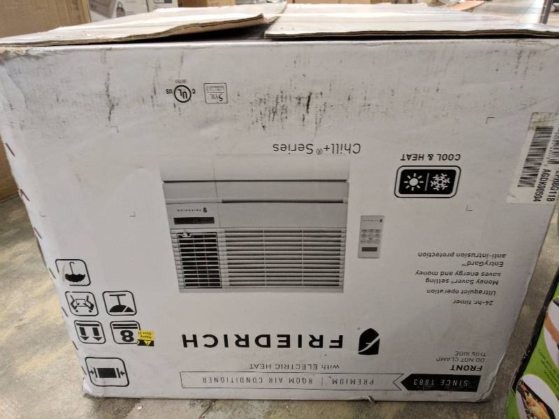 Friedrich ChillHeat 7500 Btu Window Air Conditioner with Heat and Remote