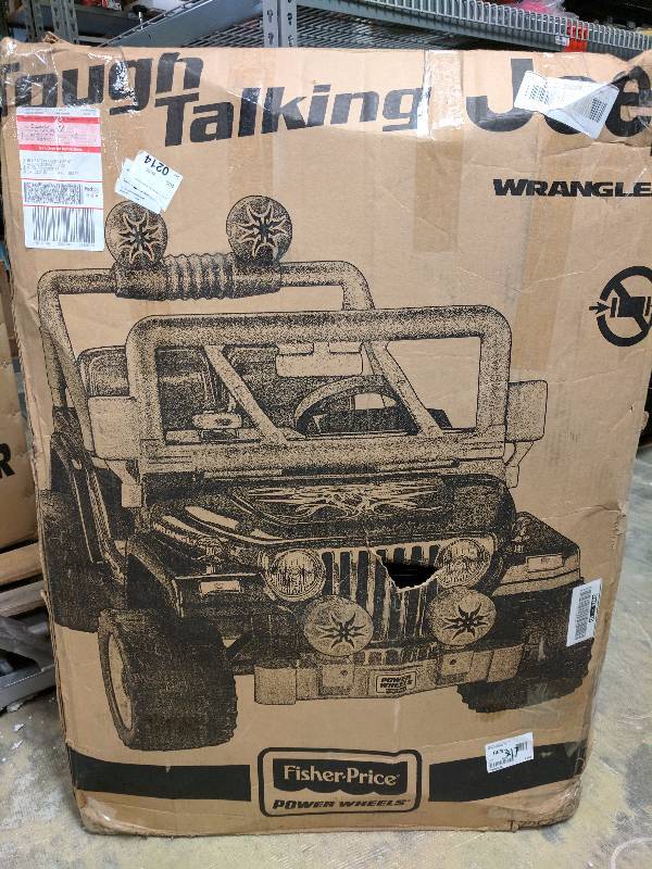 Fisher-Price Power Wheels 12V Tough Talkin Jeep
