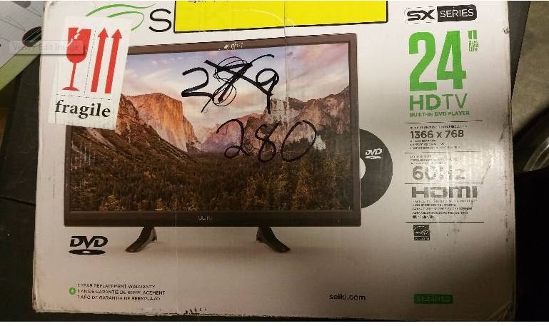 Seiki 24 720p LED TVDVD Combo