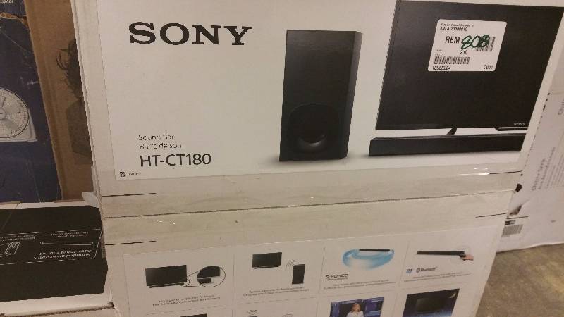 Sony 35.4 2.1-Channel Bluetooth Soundbar with Wireless Subwoofer - HT-CT180