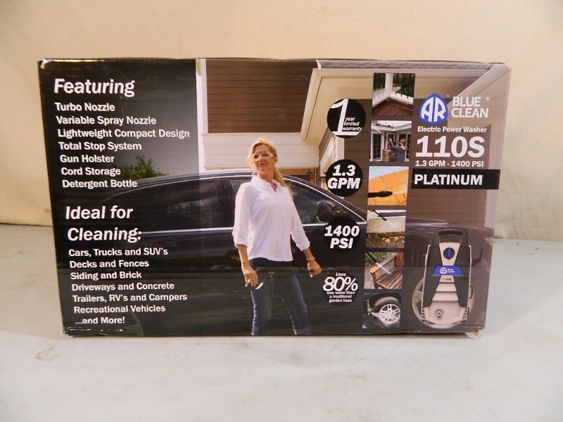 lot 31 image: New AR Blue Clean Electric Pressure Washer