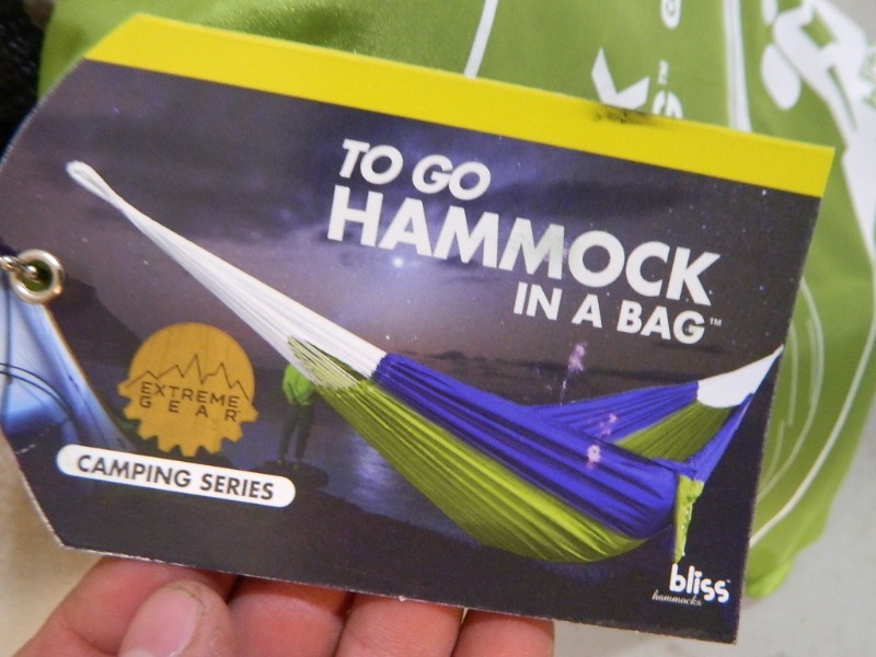 lot 37 image: New Bliss Camping To Go Hammock in a Bag