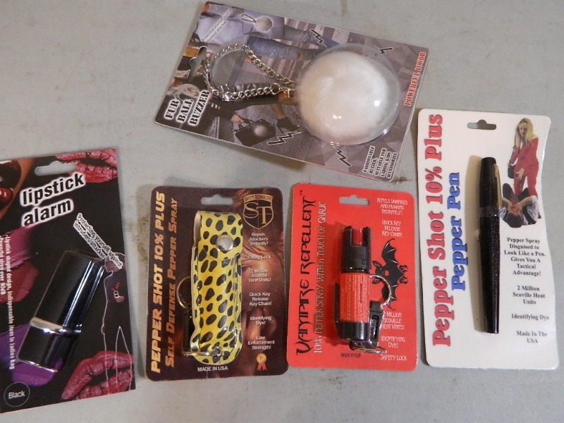 lot 70 image: New Pepper Spray and Safety Alarms