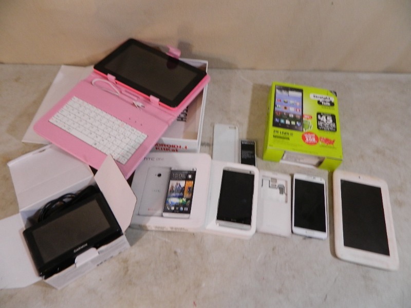 lot 123 image: Cellphones, Tablets, and More
