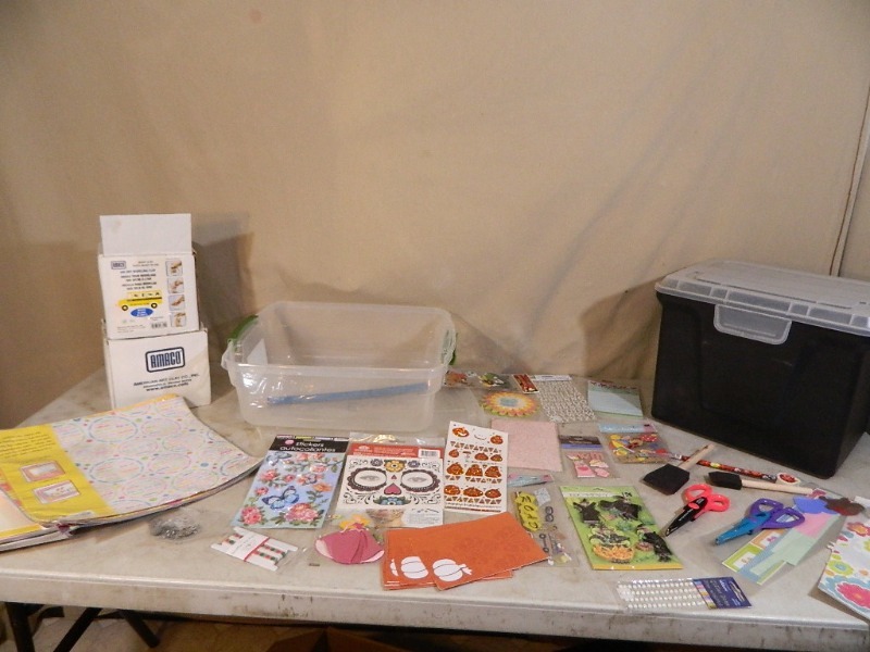 lot 180 image: Craft and Scrapbooking Items