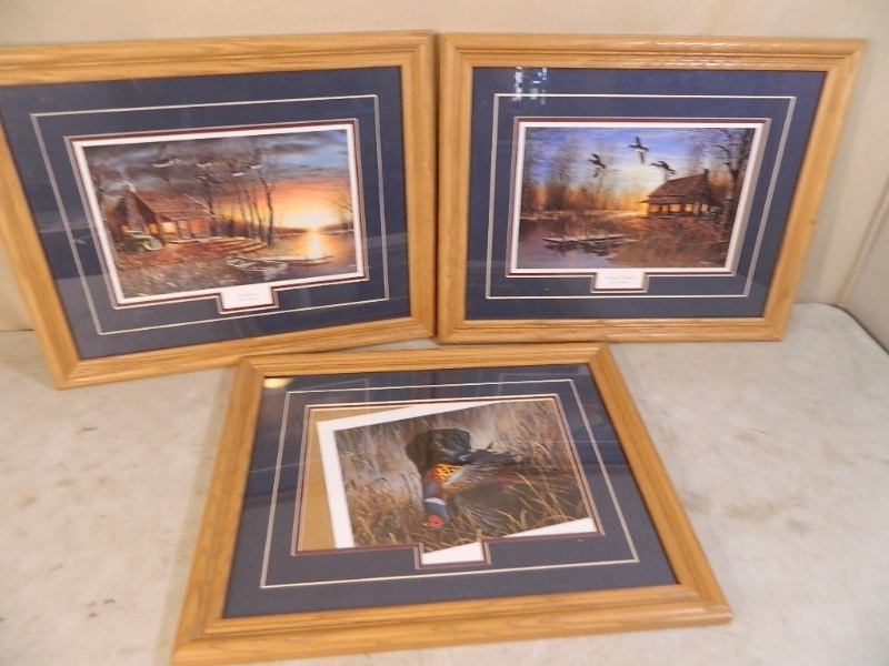 lot 187 image: 3 Jim Hansel Prints