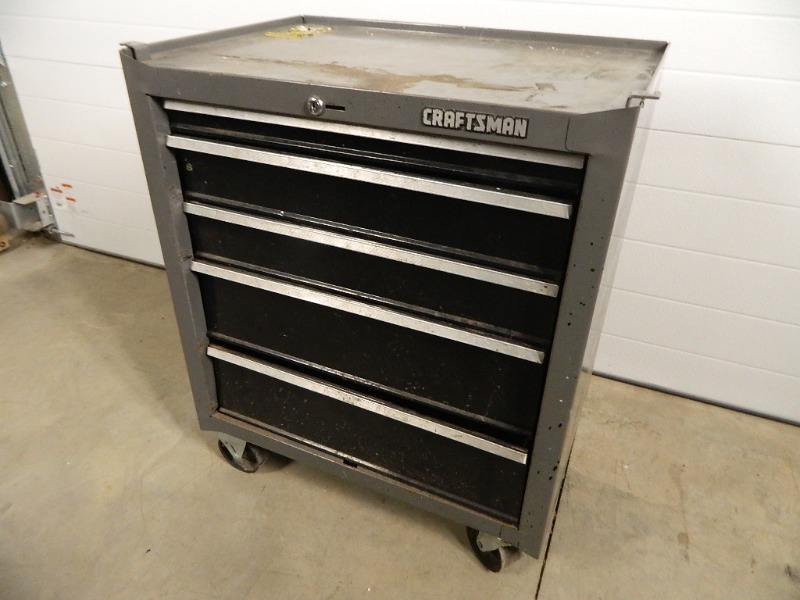 lot 7 image: 5 Drawer Craftsman Toolbox